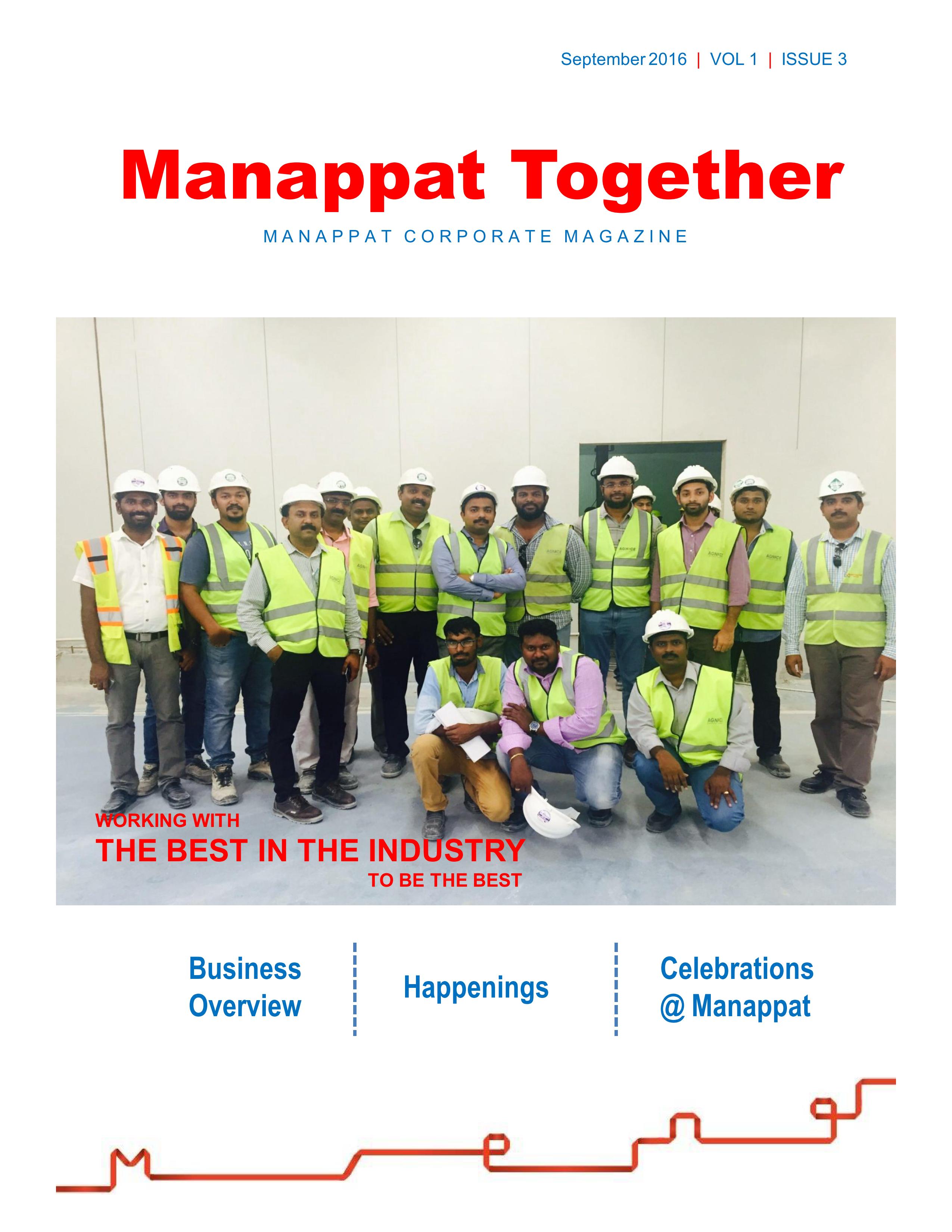 Manappat Together Volum-I Issue -3